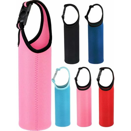 Water Bottle Drink Cup Holder Sleeve Neoprene Insulated Cover Carrier Intrig